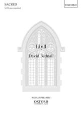 Idyll SATB choral sheet music cover